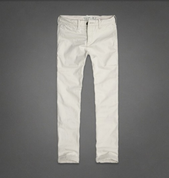 Abercrombie Fitch Hombres Chinos Pantalones AF7408